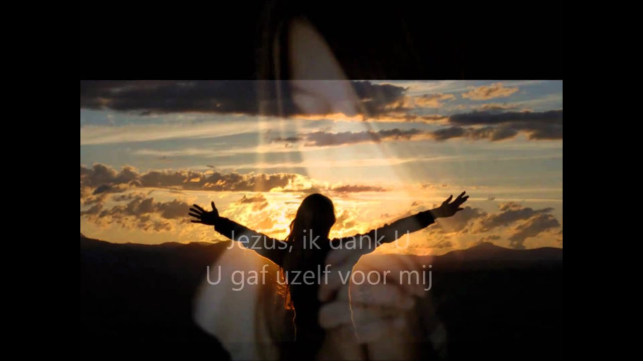 Jezus, ik wil U bedanken