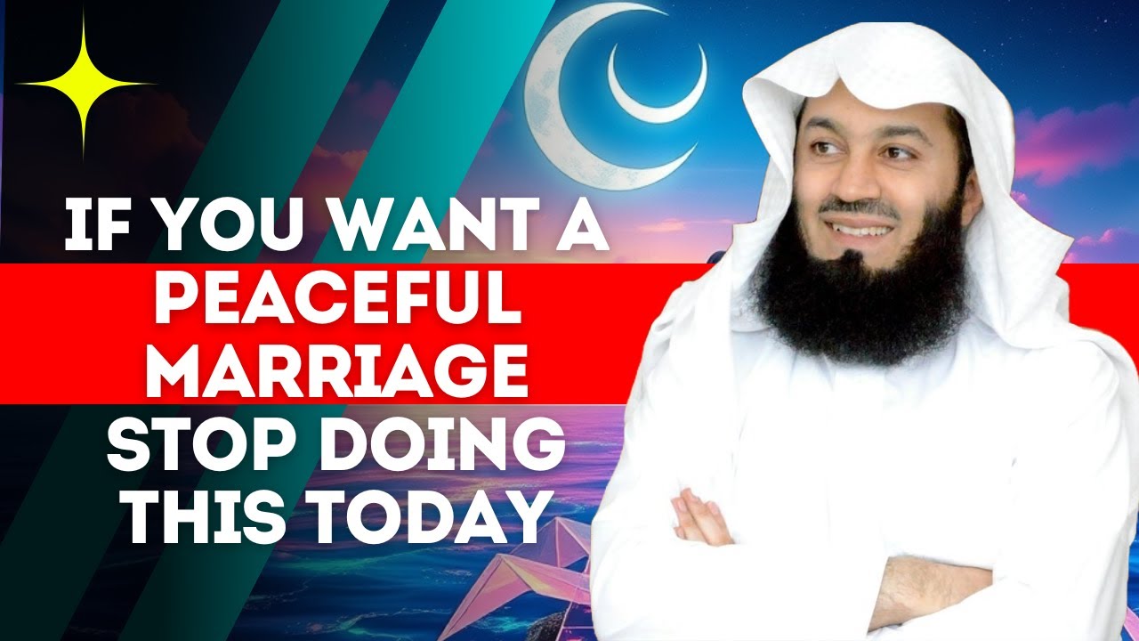 If You Want a Peaceful Marriage Stop Doing This Today