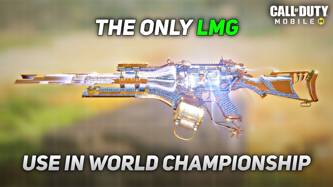 That’s why Holger was the only LMG used in World championship!