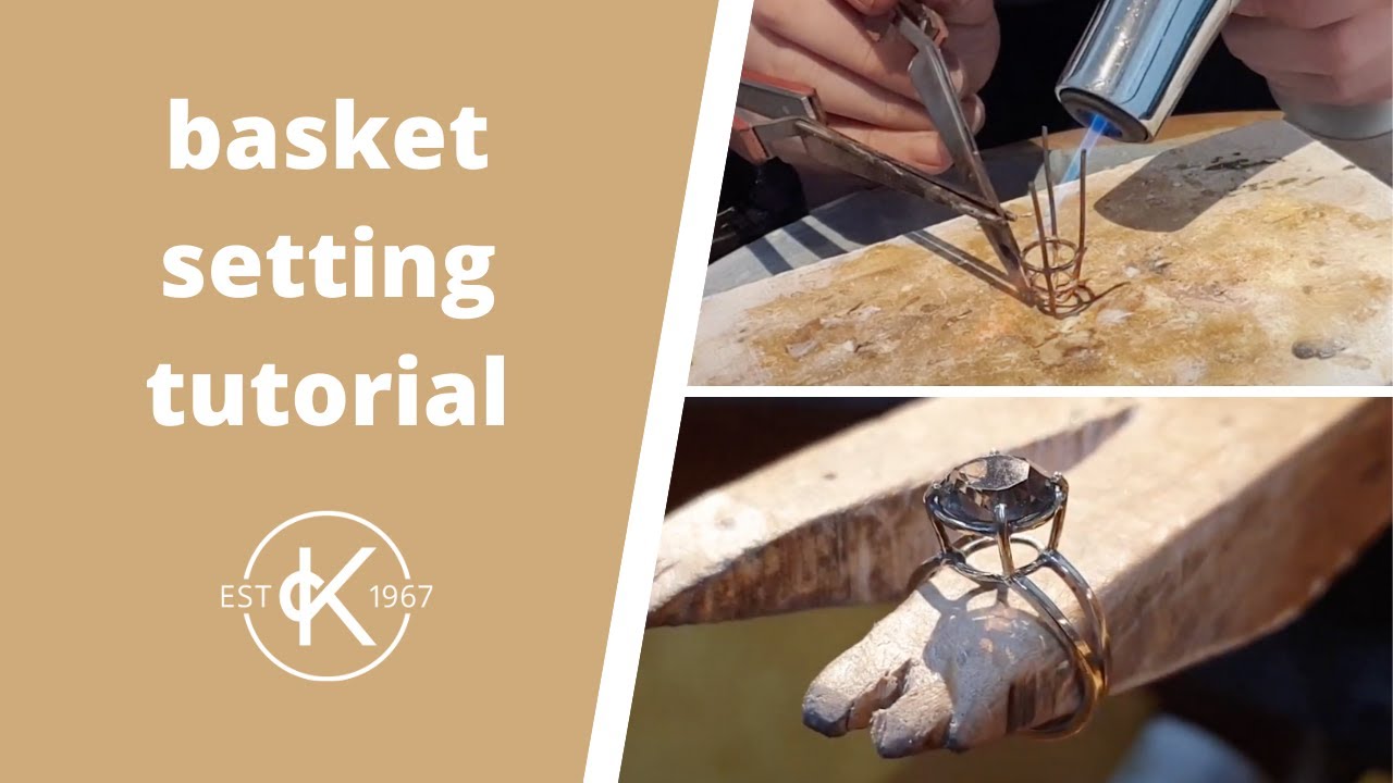 How To Make A Basket Setting | 12 Months Of Metal