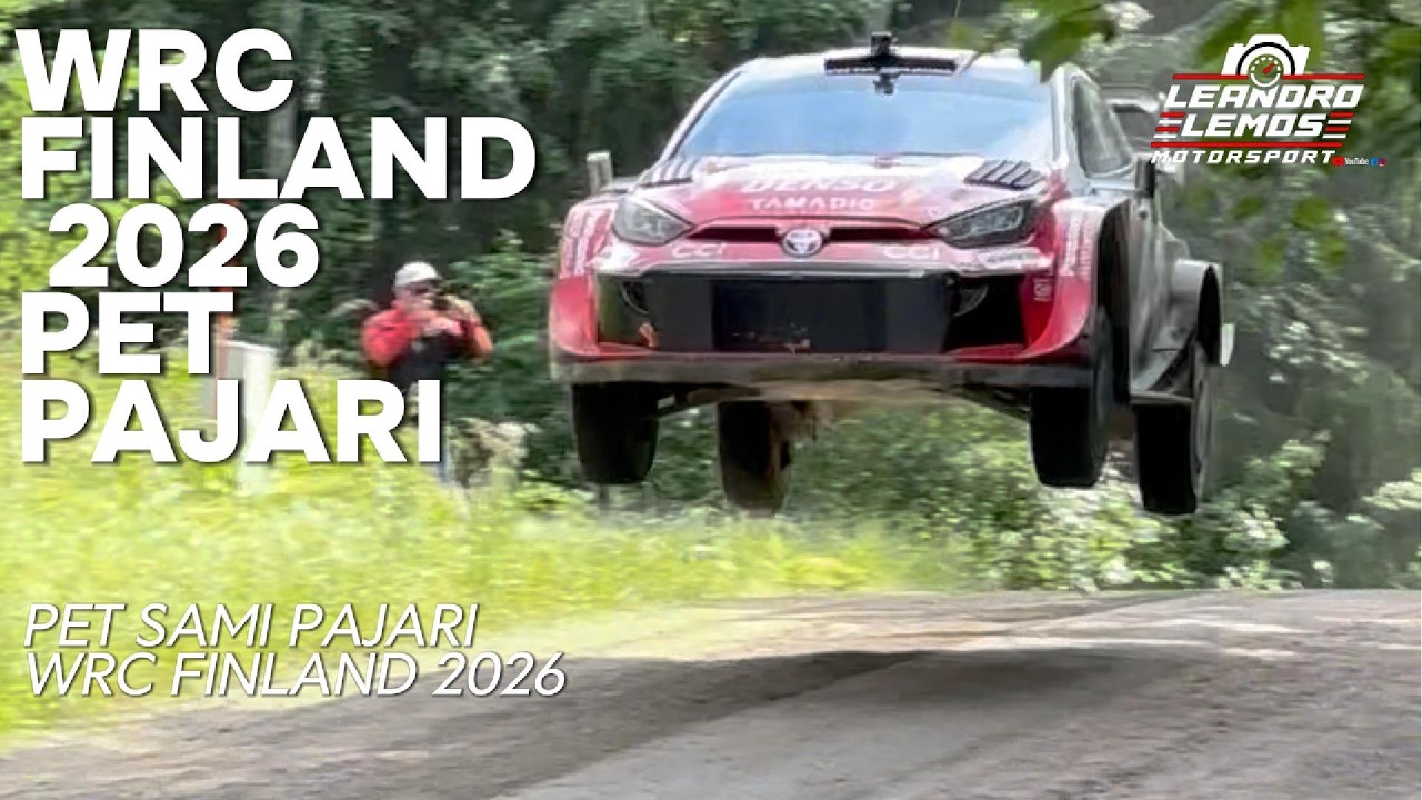 WRC Secto Rally Finland 2026 🇫🇮 PET Sami Pajari Toyota GR Yaris Rally1 | Flat Out & Jumps | Full HD 