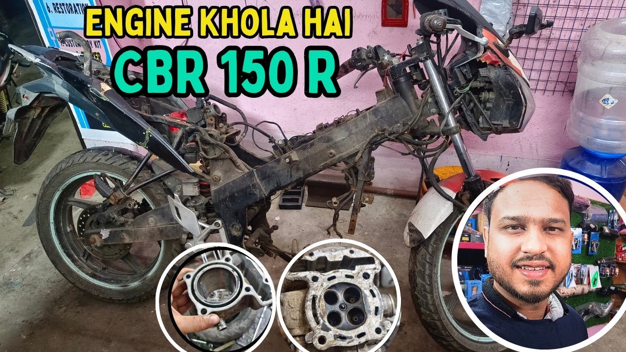 CBR 150 Engine Open  | Full Detail