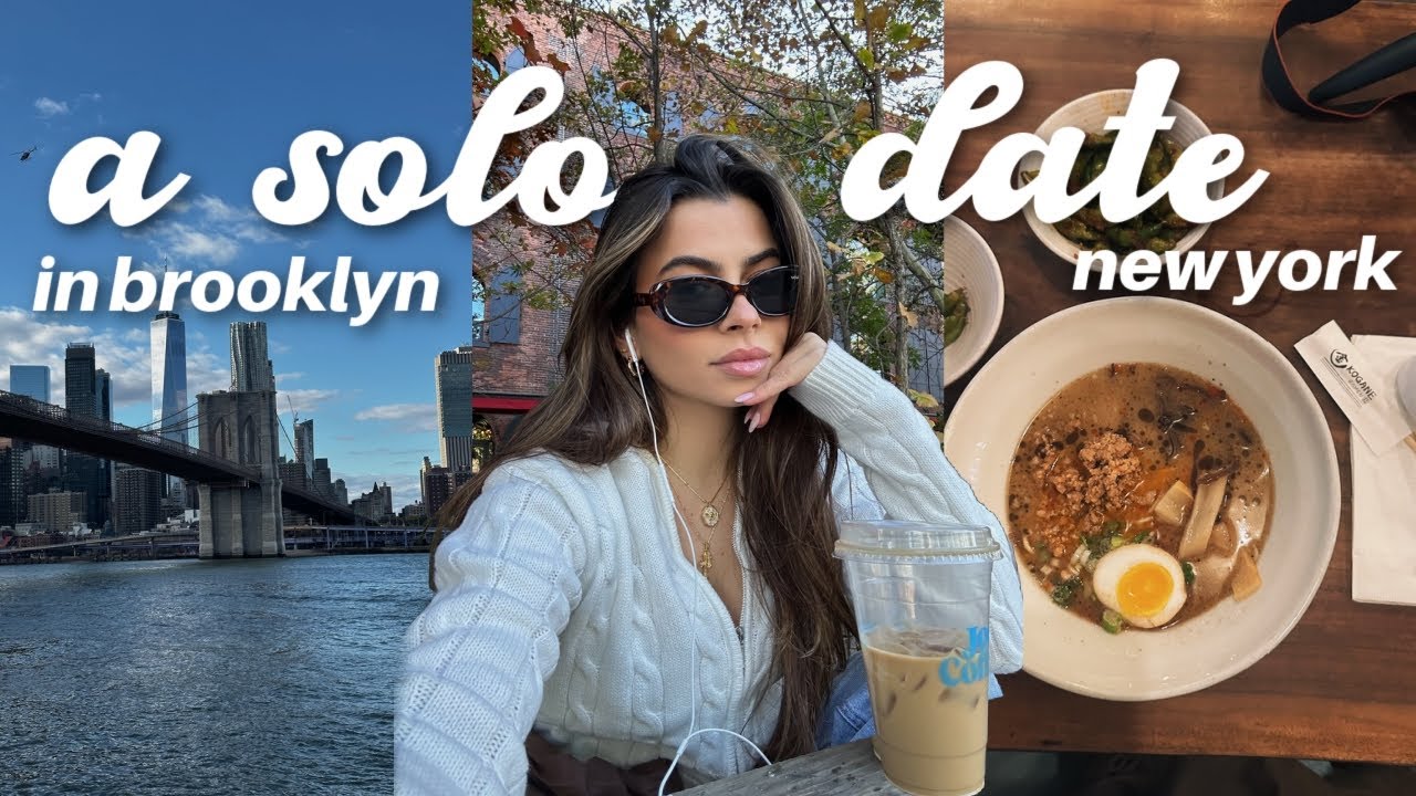 taking myself on a solo date in brooklyn 💌