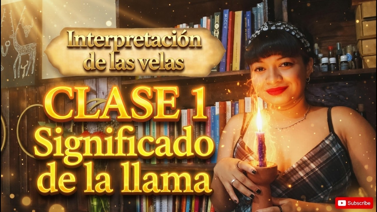 Velomancia ( Lectura de velas ) Clase 1 - Como iniciar e Interpretación de la llama