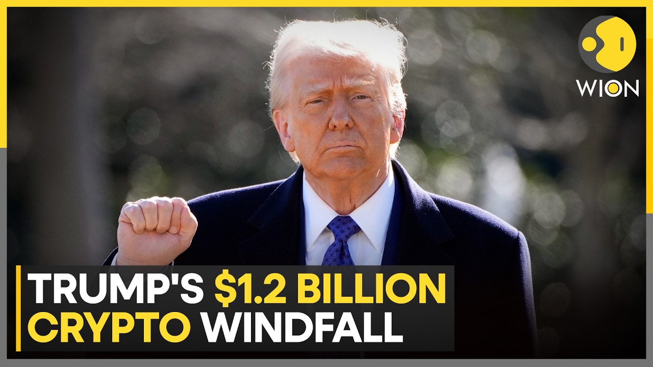 Donald Trump's Net Worth Soars: US President's Crypto Fortune Nearly Triples | WION