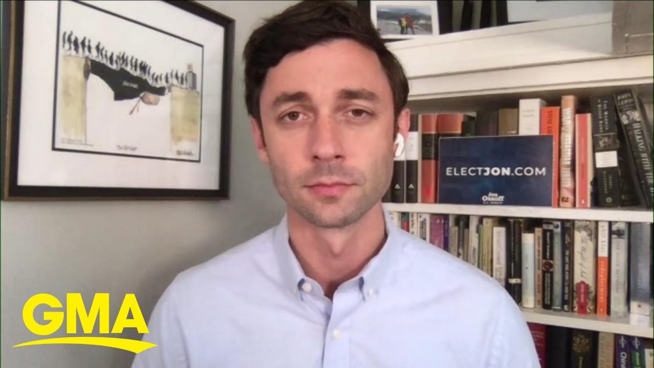 Jon Ossoff calls Trump&rsquo;s effort to overturn the election an &lsquo;attack on Georgia voters&rsquo;
