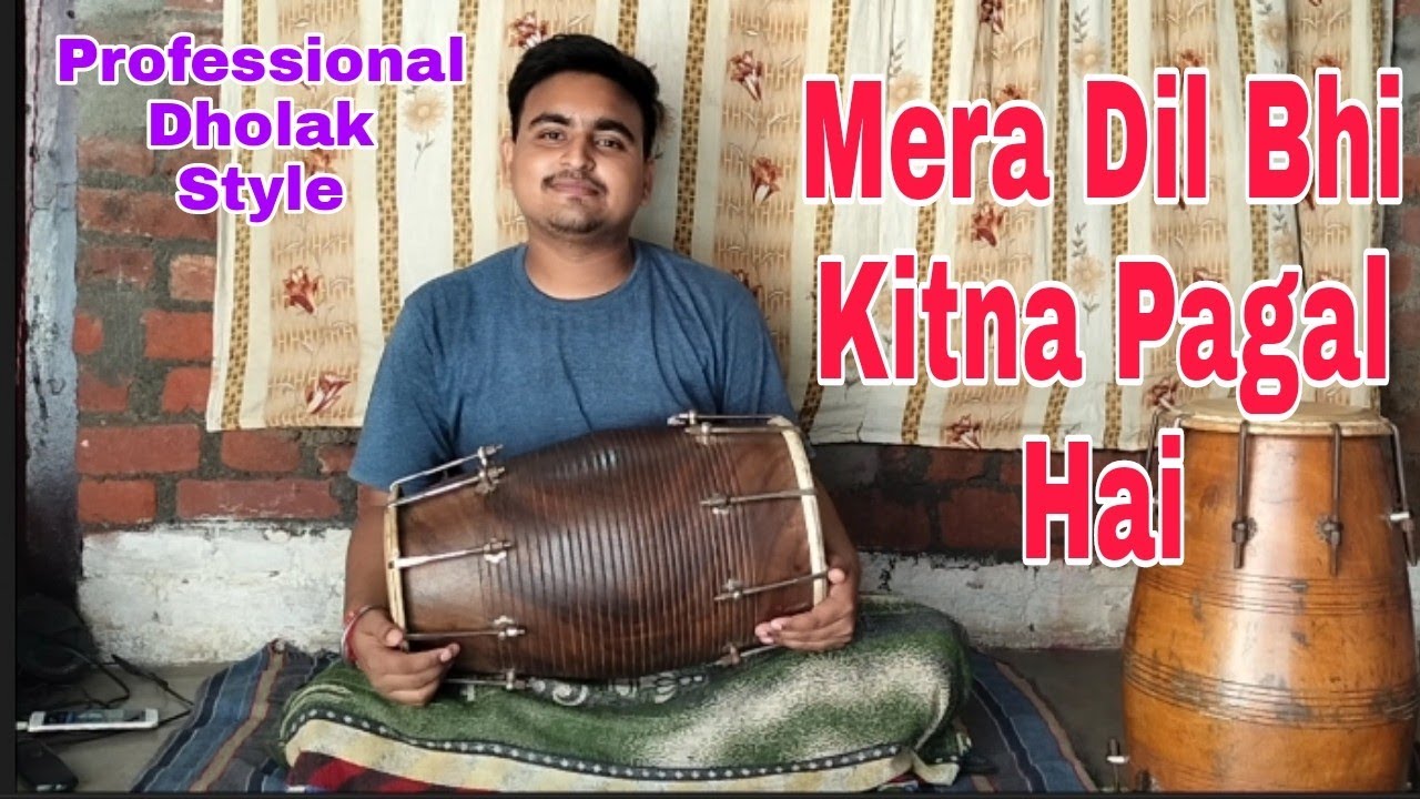 Mera Dil Bhi Kitna Pagal Hai Dholak Cover Full Video | Vishal Dholak Kumar Sanu Sanjay Dutt