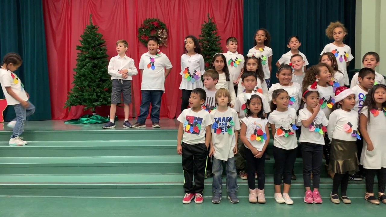 First Grade intro - Leona Cox Winter Sing 2018