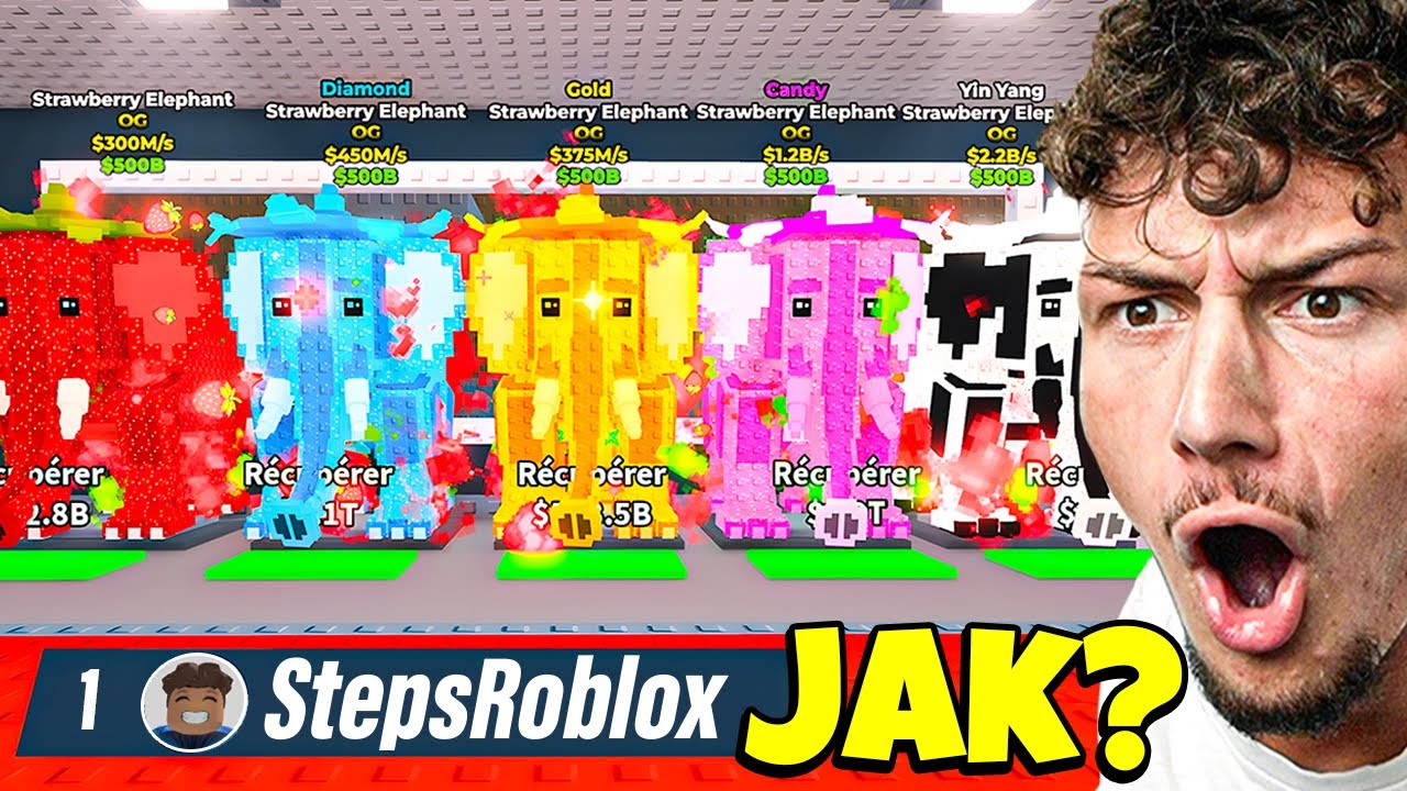 STAL JSEM SE OFICIÁLNĚ NEJLEPŠÍM TOP 1 STEAL A BRAINROT HRÁČEM!