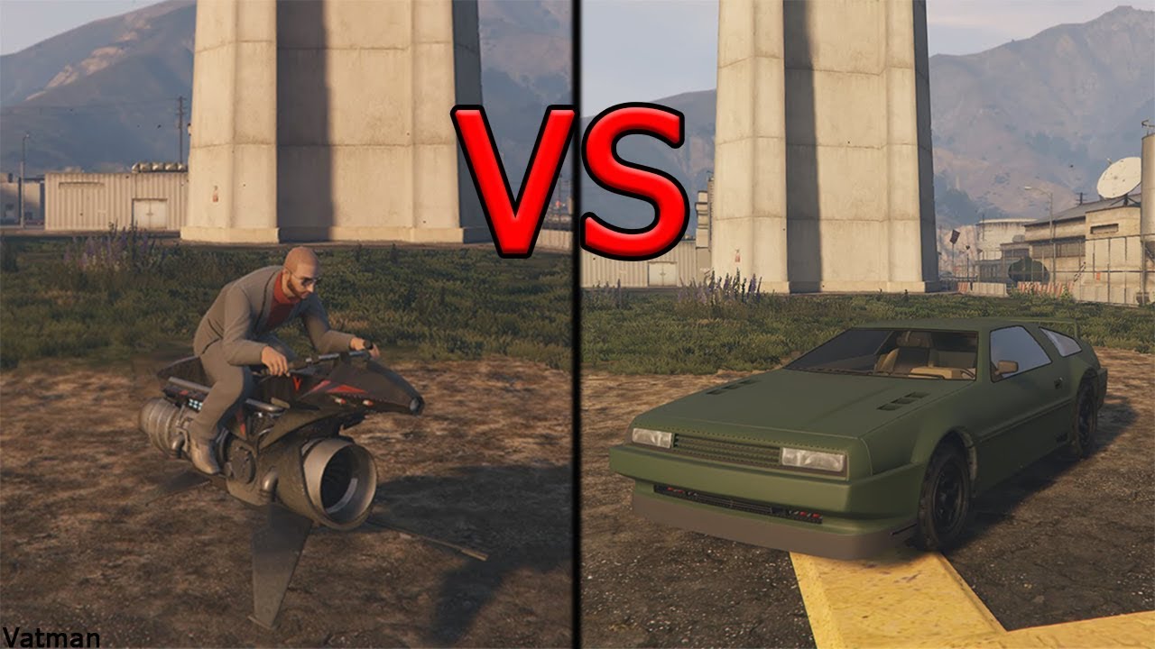 Oppressor MK2 VS Deluxo в GTA Online