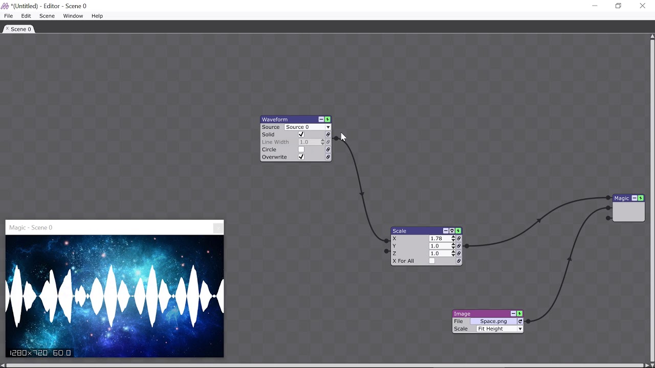 Music visualizer introductory tutorial part 2 -- Magic v2!