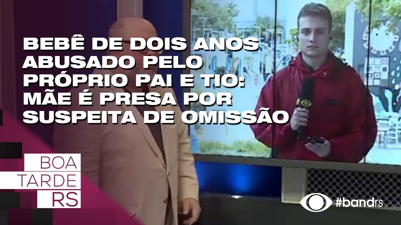 Bebê de dois anos abusado pelo próprio pai e tio: mãe é presa por suspeita de omissão