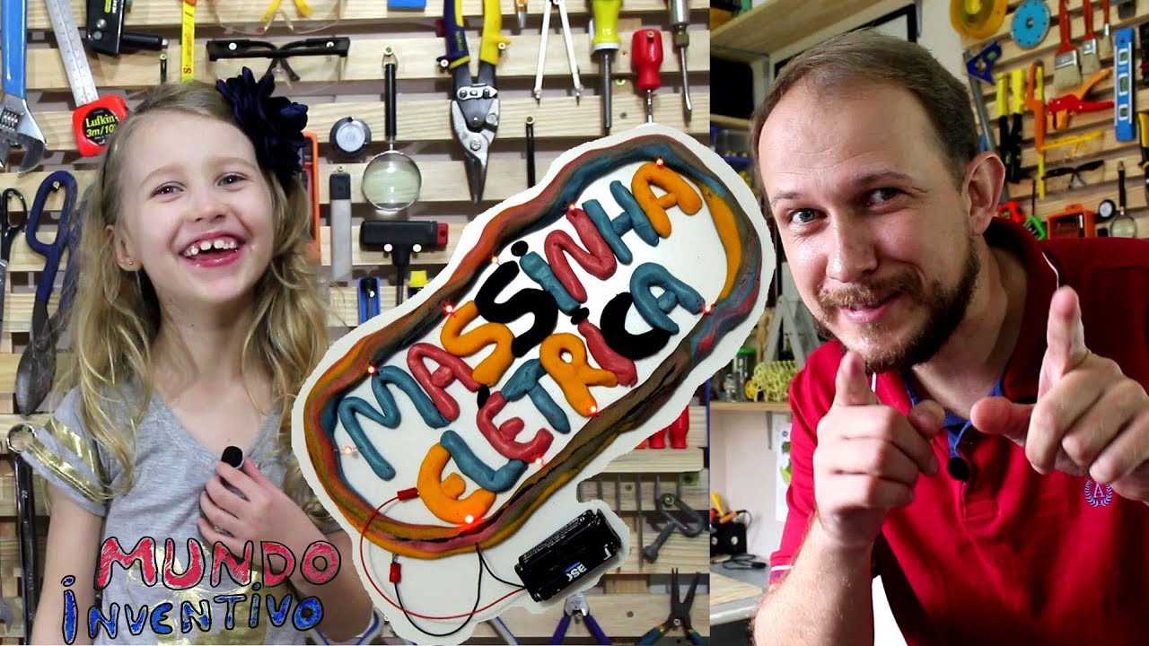 MASSINHA ELÉTRICA + LEDs | MUNDO INVENTIVO