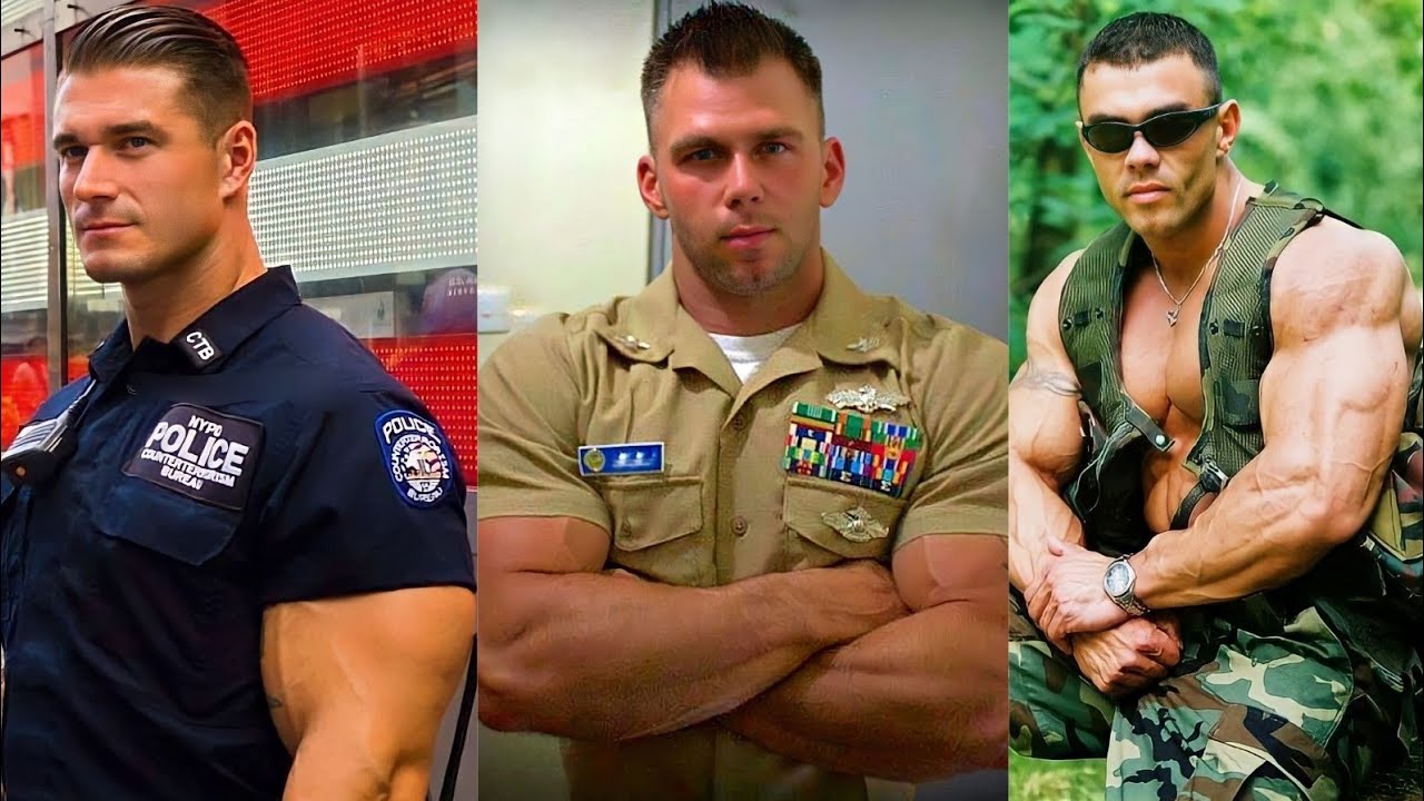 Most Handsome & Beautiful Muscle Cops | @ZHFashion