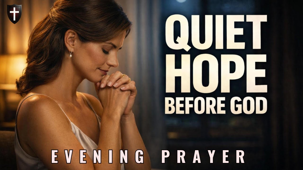 Lord, I place my quiet hope in Your care tonight | Evening Prayer
