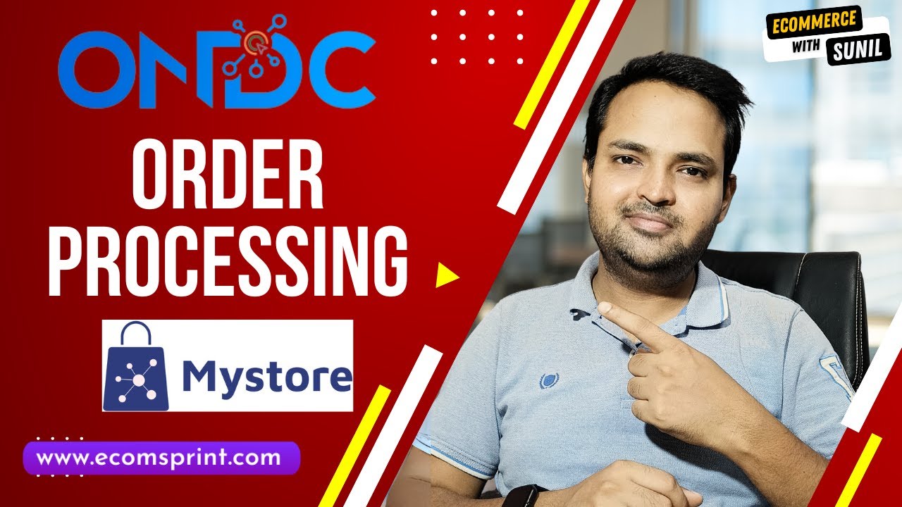 ONDC Order Processing | MyStore Order Processing Shipping Fee | Pickup Shipping Label Invoice