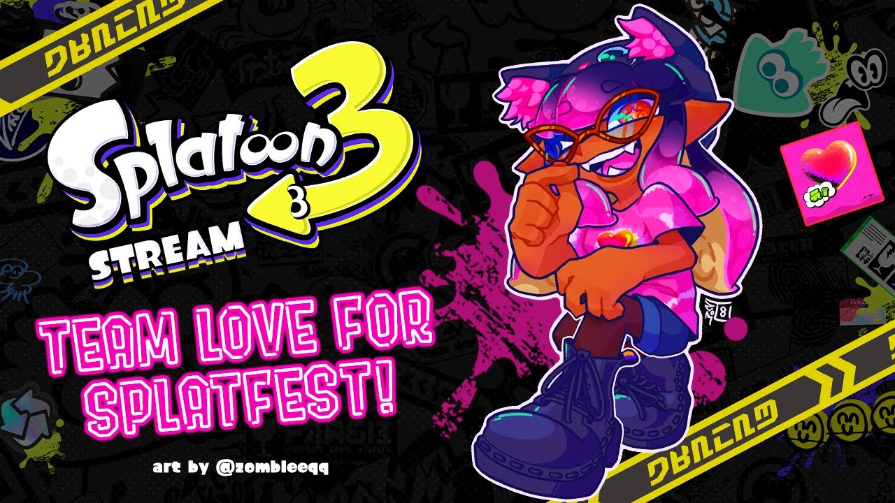 💞 LOVE IS ALL YOU NEED! Big Man's team (finally) | Splatoon 3 Splatfest LIVE [US Region]