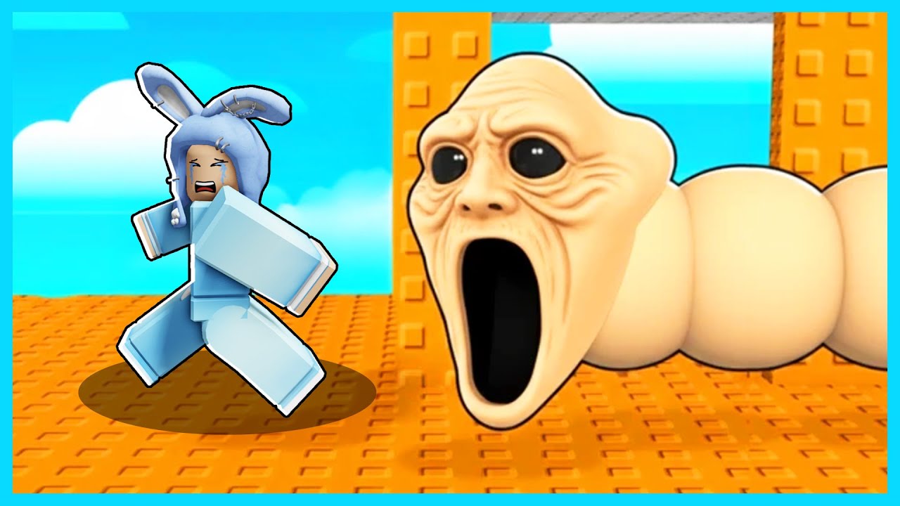 MIPAN & ZUZUZU Tantangan Parkour Tower Yang Penuh Monster Cacing! ROBLOX