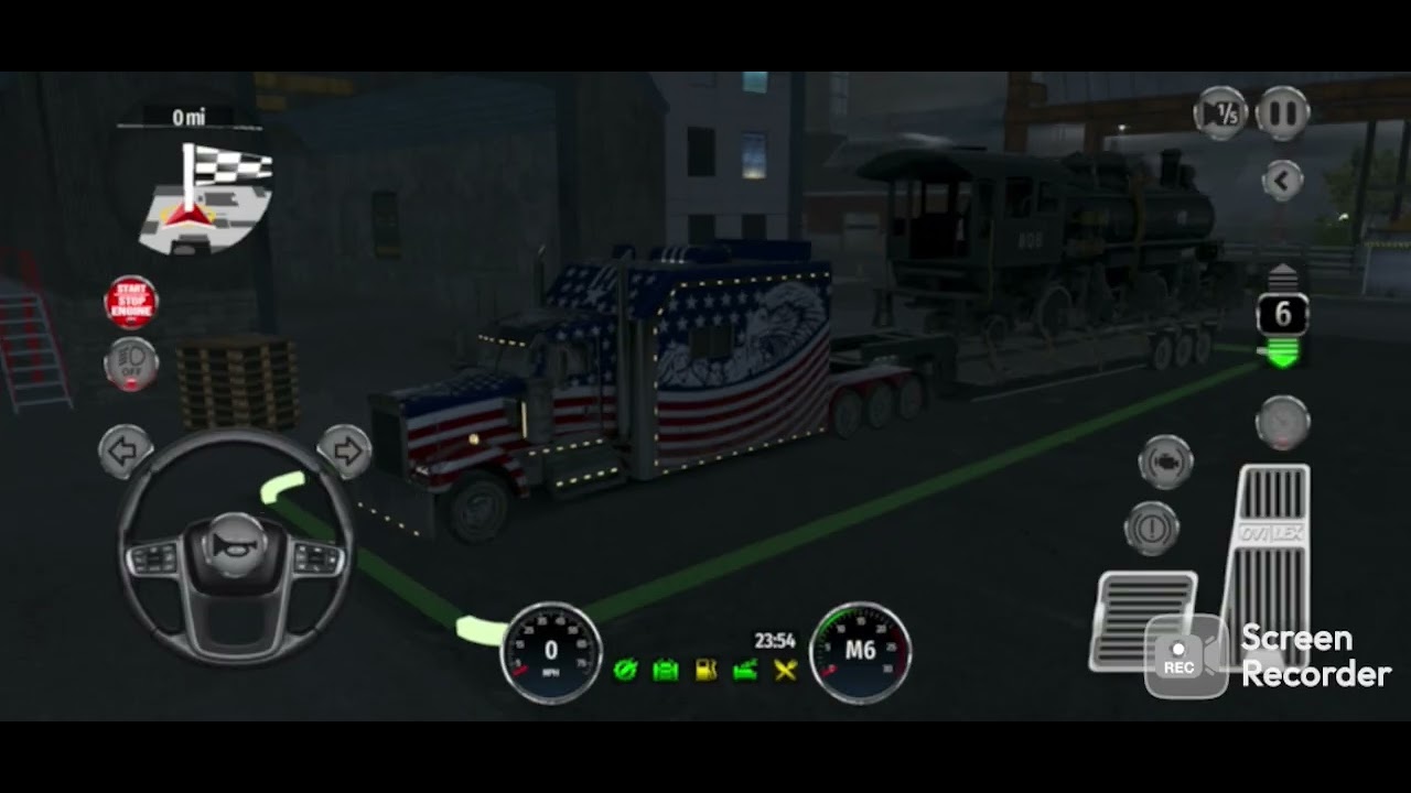Truck simulator driver USA 