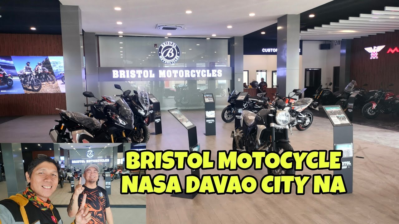 BRISTOL MOTORCYCLE NASA DAVAO CITY NA PINAKAMURA AT QUALITY SA MGA BIG BIKE