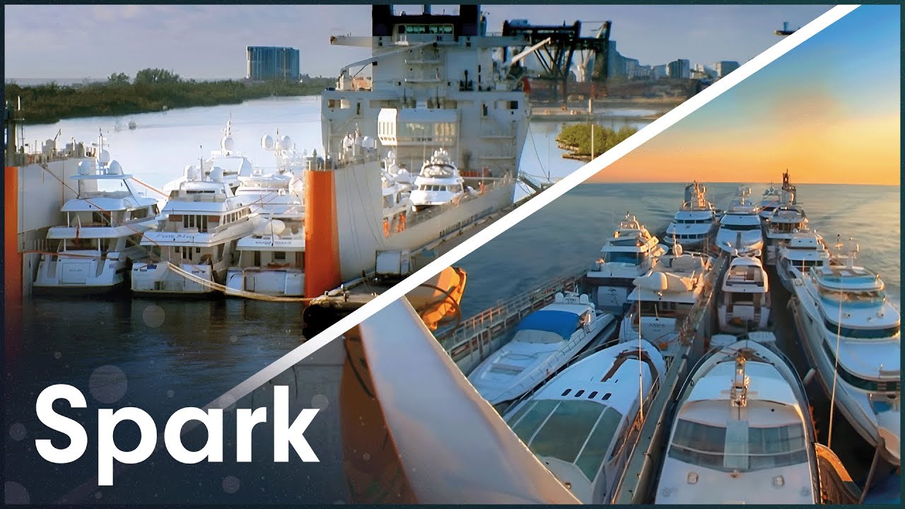 Can Engineers Transport 20 Yachts Across The Atlantic On A Custom-Built Sumbersible? | Huge Moves