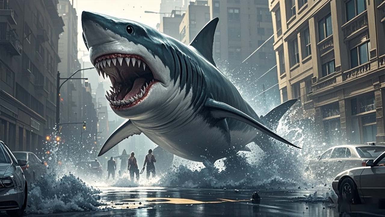【Full Movie】陆行鲨：基因狂潮下的恐怖食人巨兽 【陆行鲨 Land Shark】#惊悚 #灾难 #经典奇遇记
