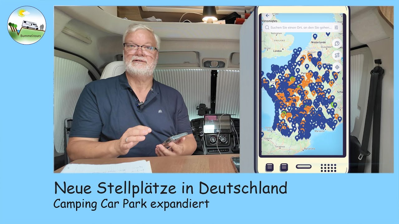 Neue Stellplätze in Deutschland - Camping Car Park expandiert