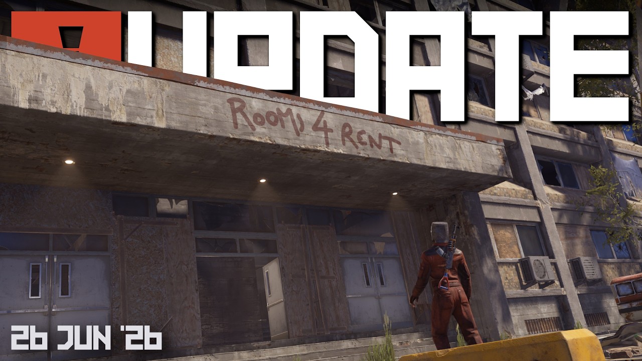 Жилой комплекс, рейды квартир, система кланов! | Обновление Rust от 26 июня 2026 г.