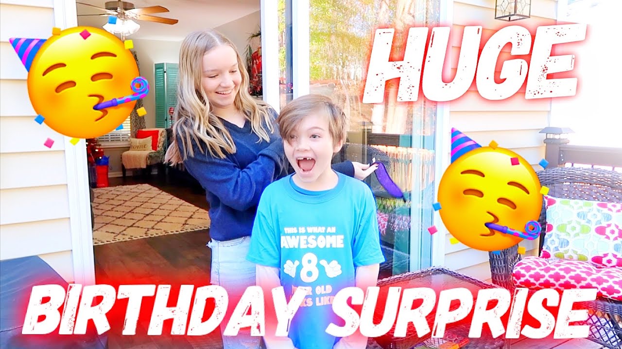 HUGE BIRTHDAY SURPRISE!!! | Family 5 Vlogs