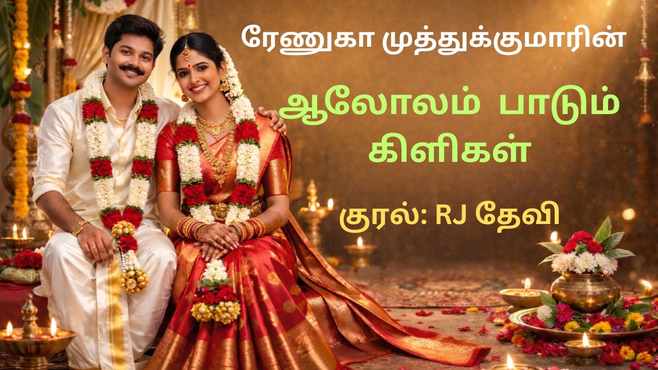 ஆலோலம் பாடும் கிளிகள்| Renuga Muthukumar| RJ Devi| Tamil Audio Books| Tamil Love Stories
