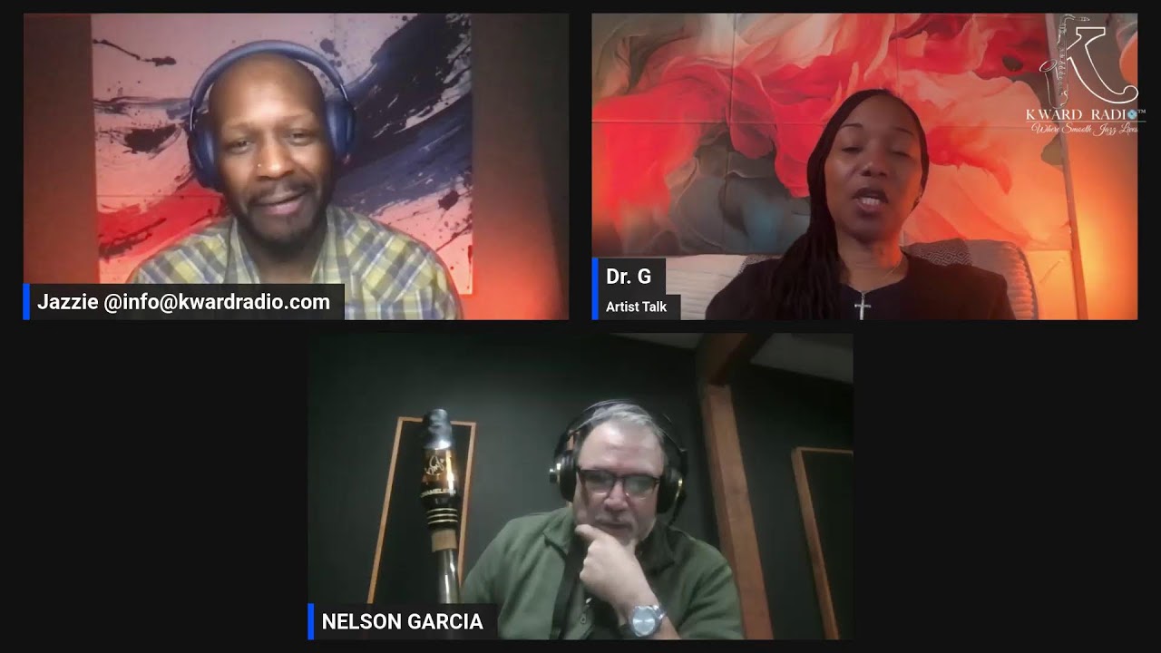 Season 10: Ep.2 Artist Talk With Jazzie K.Ward & International Saxophonist - Nelson Garcia