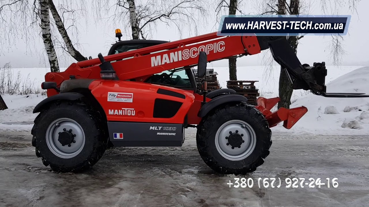 Тест-Драйв Manitou MLT 1030 2006рік ОБЗОР