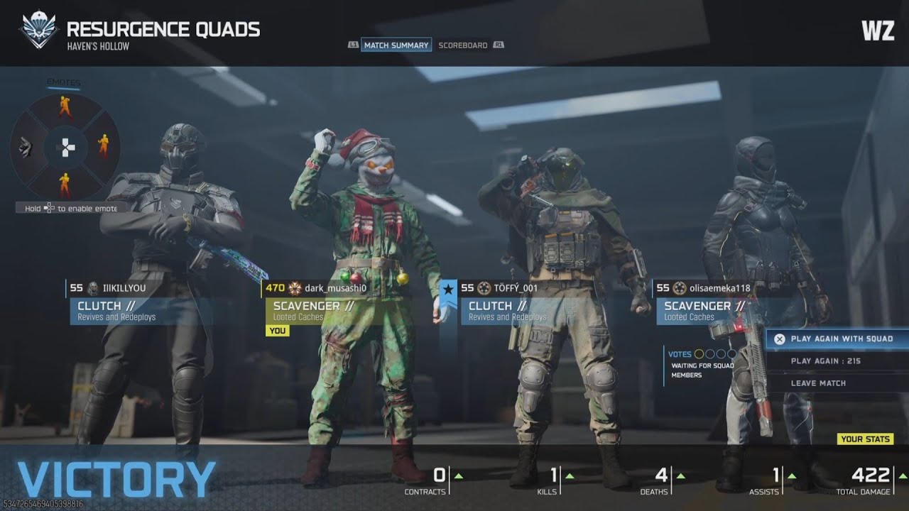 Call of Duty Season 2 Warzone Victory & Prestige Master Level 470 with Nikolai (HH 1st Place) Part 2