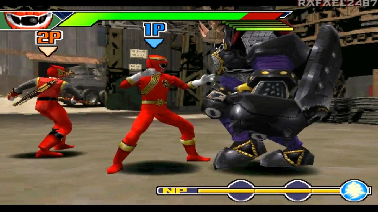 Ninpu Sentai Hurricaneger PS1 (Gao Red X Hurricaneger) Special Story Mode HD