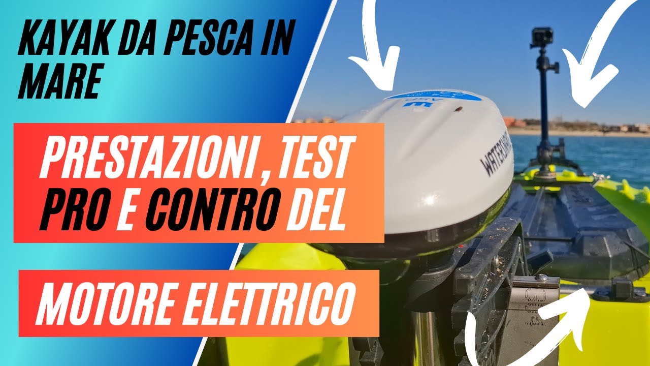 Proviamo un motore elettrico low-cost e trasformiamo il kayak in una scheggia velocissima!