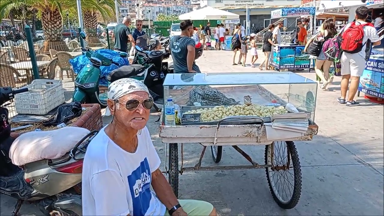 TUR TEKNELERİYLE DİKİLİ - BADEMLİ KOYLARI'NDA DENİZ  HARİKA.