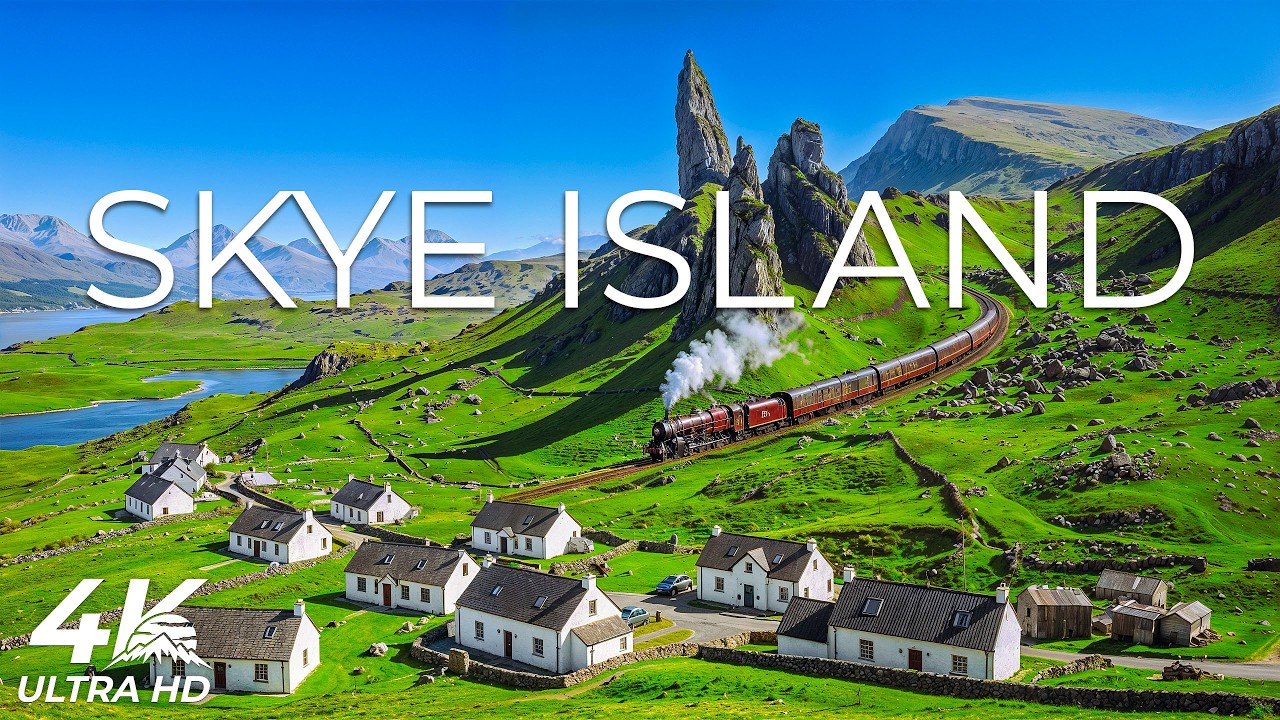Isle of Skye 4K | Where Mists Roll Low – Rugged Cliffs, Green Highlands & Paths Beyond Quiet Seas