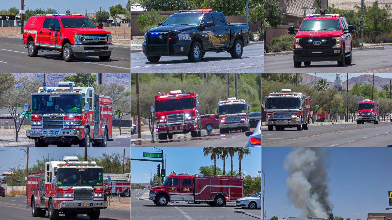 Greater Alarm Fire Response South PHX