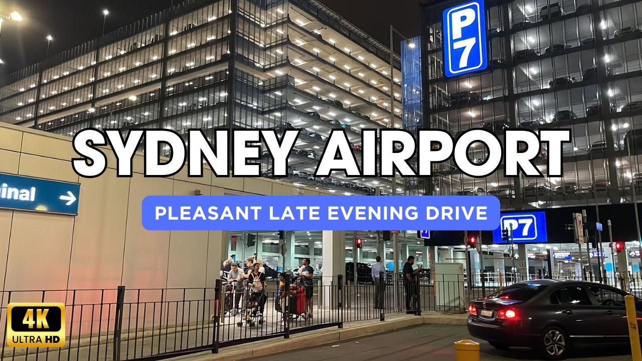 4K Sydney Airport Night Ride: A Pleasant Experience