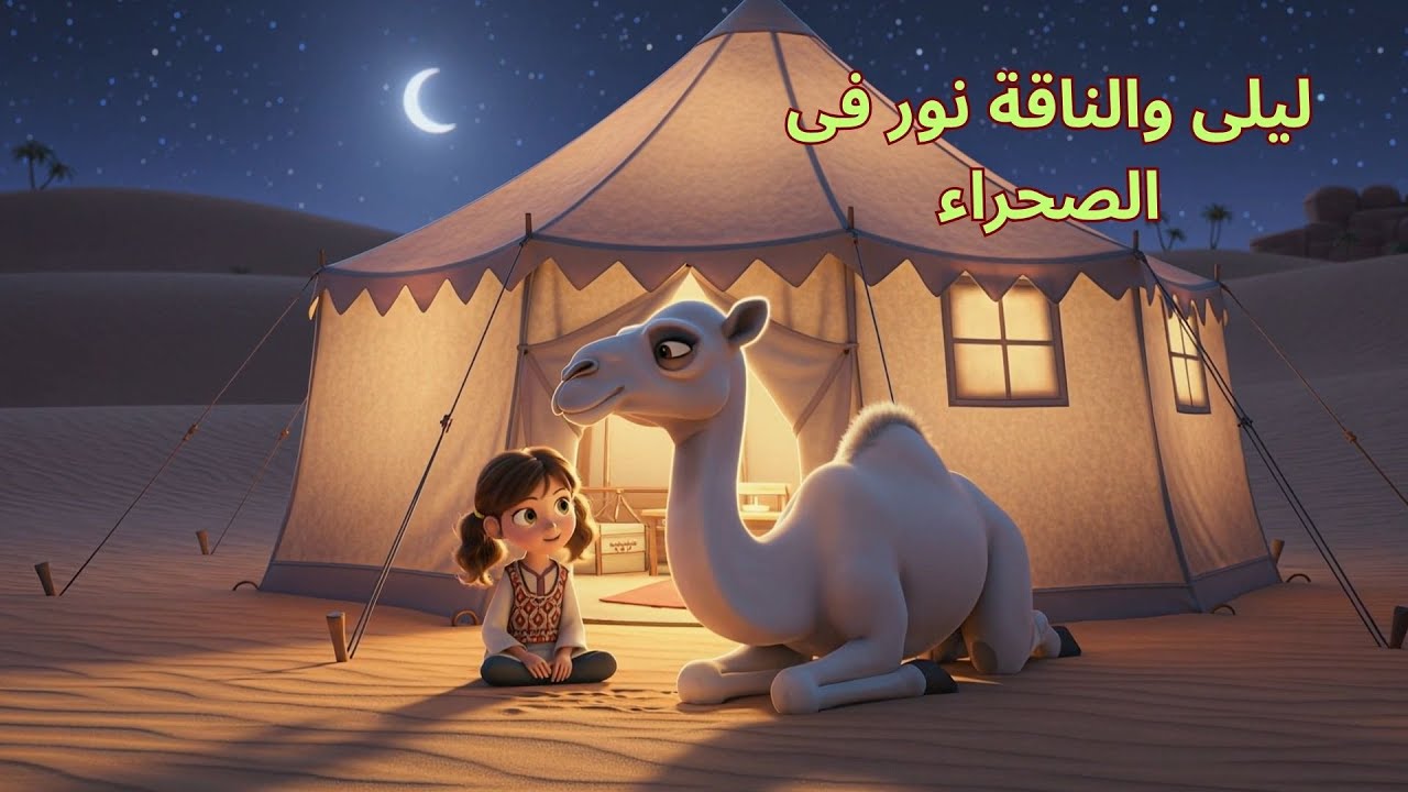 ليلى والناقة نور فى الصحراء | قناة مرح كيدز_Marah Kids