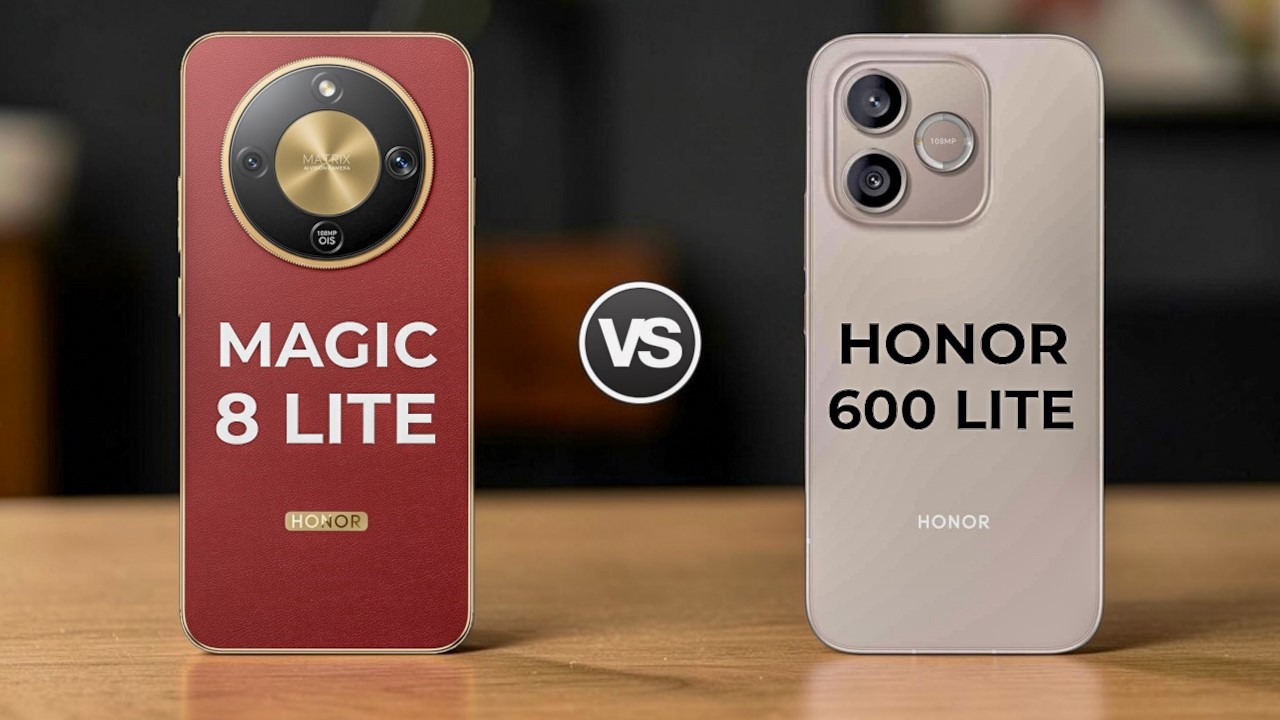 Honor Magic 8 Lite 5G Vs Honor 600 Lite 5G 