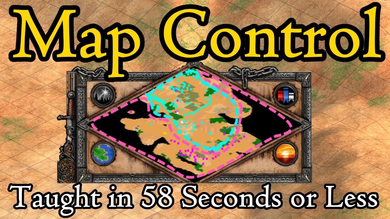 Map Control in AoE2 taught in 58 seconds or less