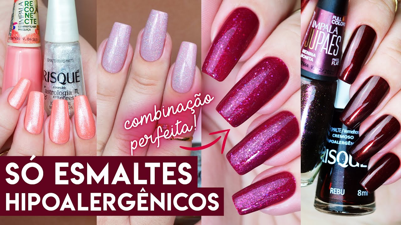MISTURINHAS com esmaltes HIPOALERGÊNICOS