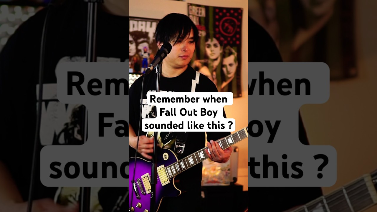 Remember when Fall Out Boy sounded like this? 🤘 