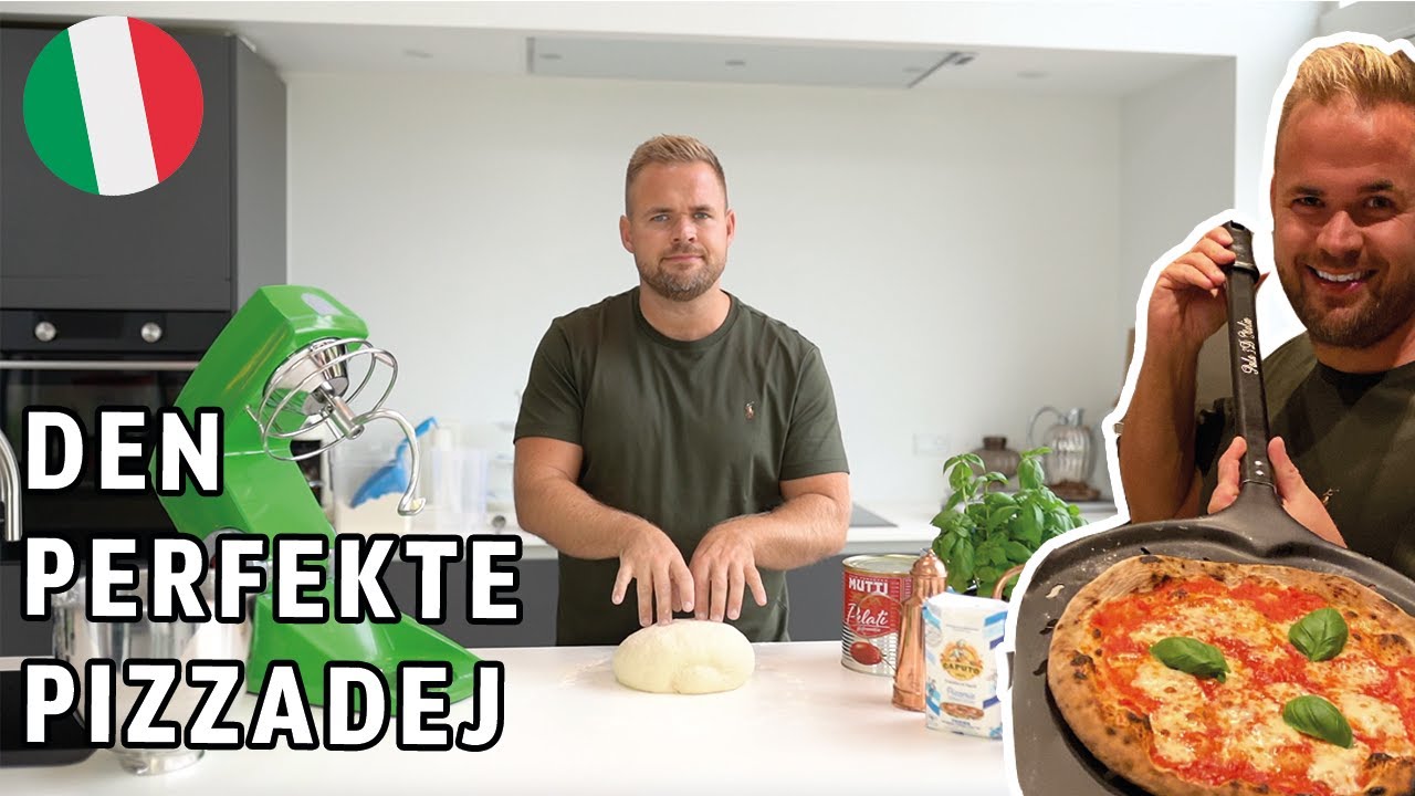 Lav den perfekte italienske pizzadej! (4 ingredienser!)