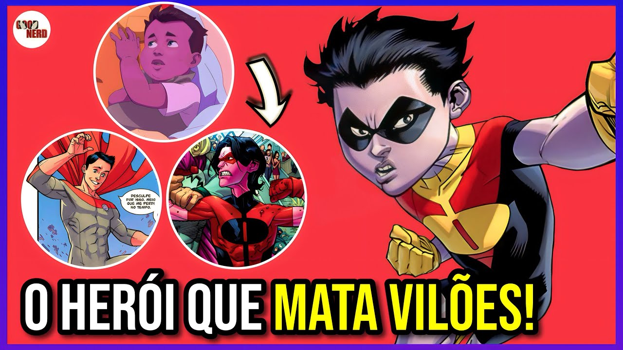 A HISTÓRIA COMPLETA DE OLIVER GRAYSON, O KID OMNI-MAN E O IRMÃO DO INVENCÍVEL!