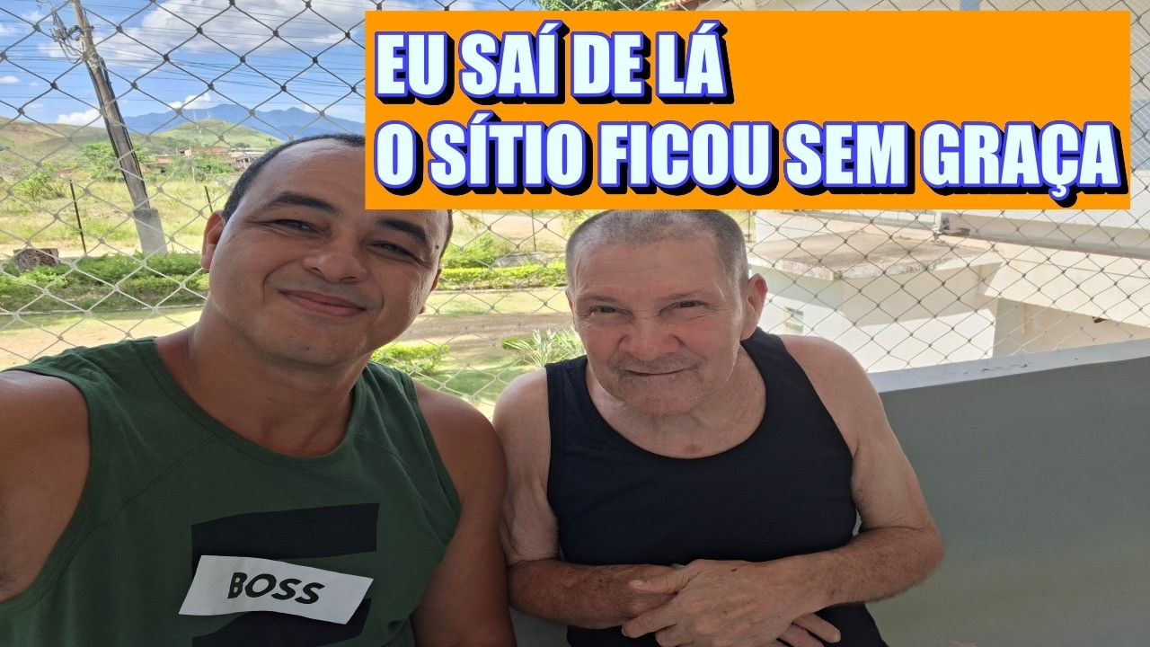SEU VICENTE E COMO FICOU O SÍTIO DEPOIS QUE SAIU DE LÁ 14 de janeiro de 2026