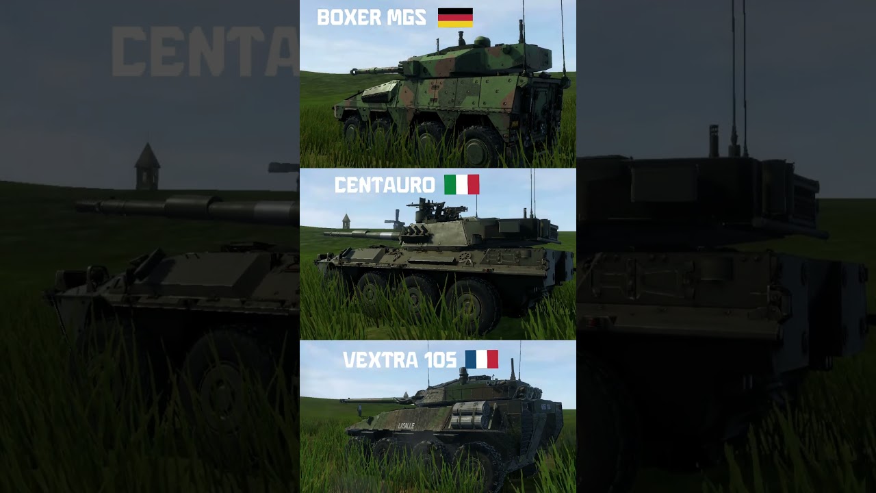 Mobile Gun Sytem/MGS/IVF/MCV Around World Panzer War DE #panzerwar #warthunder #automobile