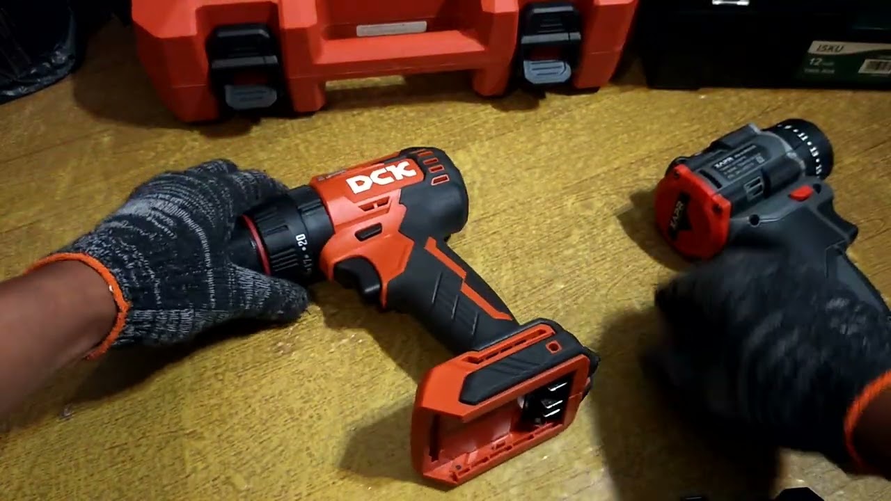 Bongkar Bor cordless DCK ..media pembanding Xapr 34+ ..obrak-abrik ..