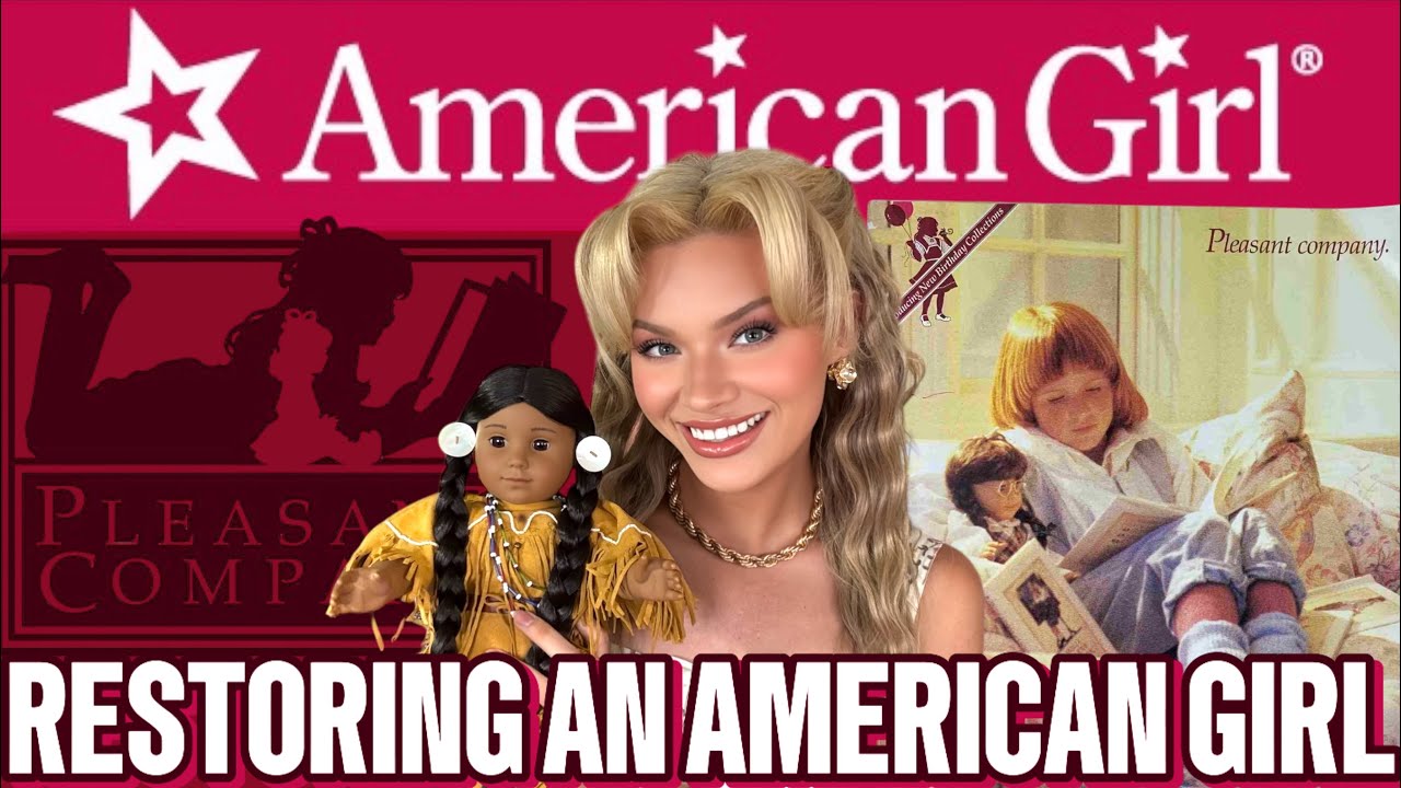 AMERICAN GIRL RESTORATION AND TUTORIAL! MY AMERICAN GIRL COLLECTION TOUR!